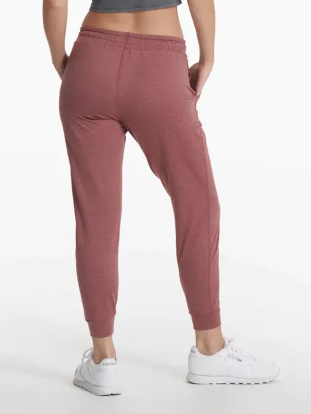 Vuori Women's Rust Red Performance Jogger in Dreamknit Lounge Pants Size Small - Picture 2 of 6
